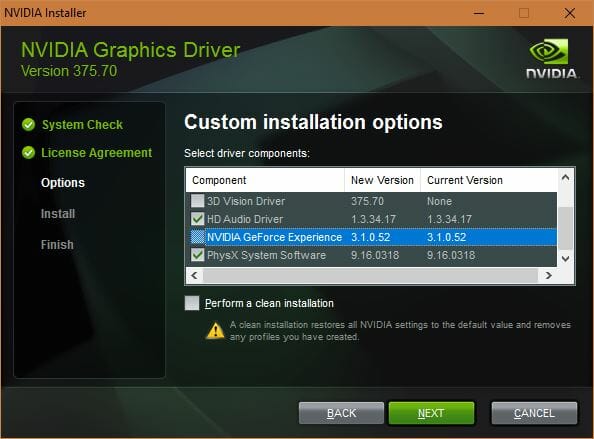geforce experience driver download